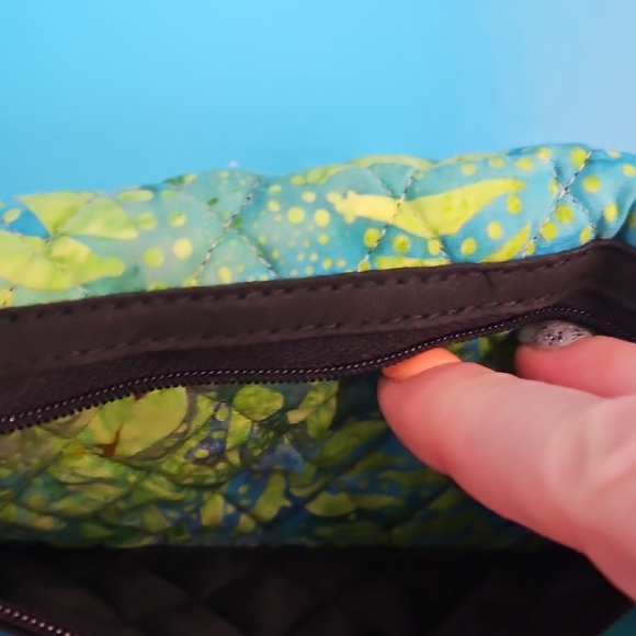 Colorful Leaf Pattern Wallet - Picture 6 of 6